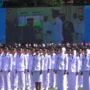 Wakil Presiden Ma'ruf Amin melantik 1.627 orang Praja Muda lulusan Institut Pemerintahan Dalam Negeri atau IPDN. Jabar Ekspres/Dedi Suhandi.