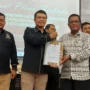 Penetapan rekapitulasi daftar pemilih tetap (DPT) Kabupaten Bandung Barat di Pemilu 2024. Senin (3/7/2023). Foto: istimewa