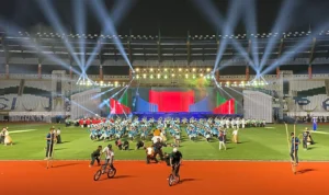 Bukan hanya sekedar perlombaan, Fornas ke VII 2023 di Jawa Barat ini Sebagai Ajang Perkenalkan Sport Tourism. Foto Agi Jabarekspres