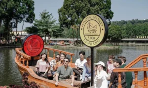 Kawasan wisata Floating Market Lembang, Kabupaten Bandung Barat. Kamis (6/23). Foto: istimewa