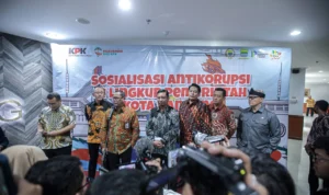 KPK Minta Istri Ikut Serta dalam Awasi Penghasilan Suami KPK dalam acara Sosialisasi Anti Korupsi