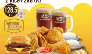 Promo A&W, Makan Hemat Bareng dengan Super Deals!