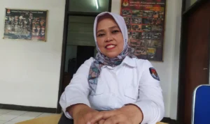 Ketua KPU Kota Bandung, Suharti saat ditemui. Foto: Akmal Firmansyah/Jabarekspres