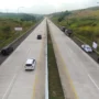Jalan Tol Cisumdawu daerah Sumedang Utara Kabupaten Sumedang, Senin 10 Juli 2023, (JE / Dedi Suhandi)