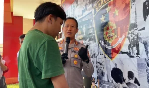 Pura-Pura Dibegal, Seorang Mahasiswa Membuat Laporan Palsu Untuk Bayar Hutang Pinjol. Foto Agi Jabarekspres