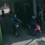 Pencurian Motor Trail pada siang hari di Kota Cimahi