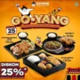 Promo Gokana Kenyang, Jadwalkan Tanggalnya Sekarang Juga!