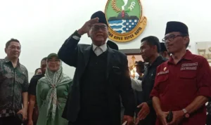 Ist. Pimpinan Ponpes Al-Zaytun, Panji Gumilang. Foto. Sandi Nugraha.
