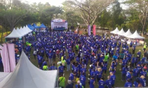 DAM Dukung Gelaran Jalan Sehat Nusantara 2023 di Kota Baru Parahyangan