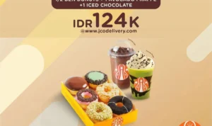 Promo Jco, Nikmati Paket Menu Mingguan Ini Hanya 124K Saja! Promo Jco, Nikmati Paket Menu Mingguan Ini Hanya 124K Saja!