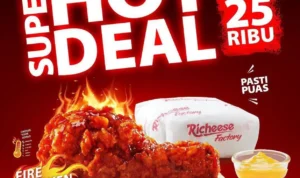 Promo Richeese Factory Bikin Puas Mulai Dari 25K! Promo Richeese Factory Bikin Puas Mulai Dari 25K!