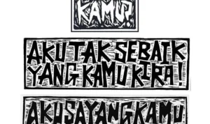Stiker "Buat Kamu?" (Ilustrasi)