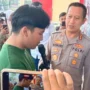 YS saat konferensi pers di Polresta Bandung
