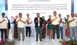 Telkom Sukses Selenggarakan AKHLAK Culture Festival TelkomGroup 2023