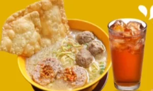Ilustrasi bahayanya makan bakso dan minum teh secara bersamaan. (instagram)