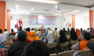 Anggota MPR RI Fraksi PKS Ing Hj Diah Nurwitasari saat melakukan sosialisasi 4 Pilar MPR RI di Kabupaten Bandung