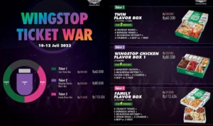 Wingstop Ticket War, Segera Klaim dan Nikmati Promonya!