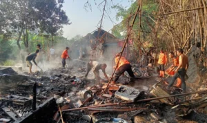 Kebakaran di Sukabumi, 7 Rumah Terbakar Serta Harta Benda Lainnya Ikut Hangus