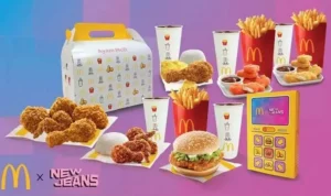 Menu McD x New Jeans sudah di beli hari ini, cek harga dan paket lengkapnya