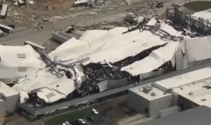 Pabrik Vaksin Covid-19 Terbesar di Dunia, Pabrik Pfizer di Carolina Utara, Rusak Parah Akibat Tornado Pabrik Vaksin Covid-19 Terbesar di Dunia, Pabrik Pfizer di Carolina Utara, Rusak Parah Akibat Tornado