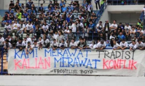 Bobotoh Persib protes