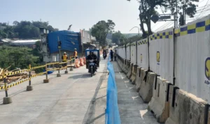 Jembatan Cikereteg Bogor Sudah Dibuka untuk Pengendara Motor, Roda Empat?