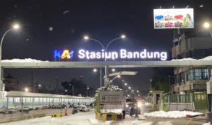 foto salju di Bandung