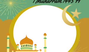 Twibbon Peringatan Tahun Baru Islam 1445 H