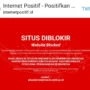 Situs x.com alami blokir internet positif di indonesia