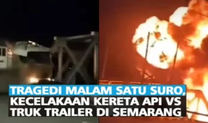 Mitos Malam Suro di Balik Kecelakaan KA Brantas Dan Truk Trail Di Jawa Tengah kecelakaan KA di malam suro