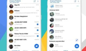 Whatsapp perbarui antarmuka di iOS jadi tembus pandang