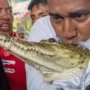 Walikota Meksiko Menikahi Buaya