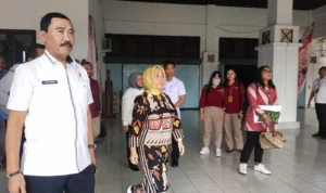 Acara Edukasi LAPOR Goes To Campus yang dilaksanakan di Gedung Balairung kampus IPDN Sumedang, Rabu 23 Agustus 2023.