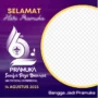 Salah satu Twibbon hari Pramuka ke 62 Tahun 2023 yang bisa dipasang di Sosial media.