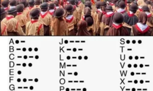 Kode sandi pramuka yang bisa dipelajari dengan mudah.