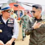 Ridwan Kamil dan Hengky Kurniawan saat meninjau kebakaran TPA Sarimukti di KBB beberapa waktu lalu.