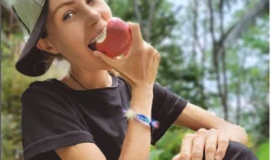 Influencer vegan asal Rusia Zhanna D’Art yang meninggal karena diet vegan Ekstrem. (instagram)