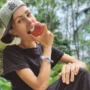 Influencer vegan asal Rusia Zhanna D’Art yang meninggal karena diet vegan Ekstrem. (instagram)
