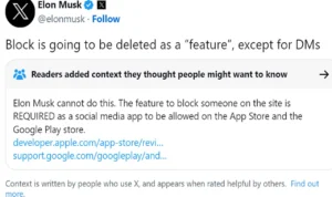 Elon Musk Rencanakan Hapus Fitur Blokir di X