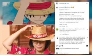Sri Mulyani Menghebohkan Netizen dengan Cosplay Jadi Luffy One Piece
