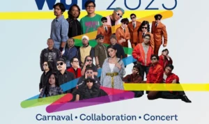 Begini cara mendapatkan tiket gratis West Java Festival 2023 melalui aplikasi Sapawarga, hadiah 5 tahun kepemimpinan Gubernur Jabar. Instagram/@thewestjavafest.