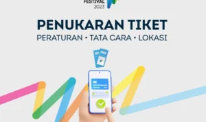 Cara Penukaran Tiket Konser WJF 2023 Lengkap Lokasi dan Waktunya Cara Penukaran Tiket Konser WJF 2023/ Tangkap Layar Laman West Java Festival