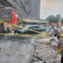 2 Pekerja Bangunan Terimpa Benteng Ruko