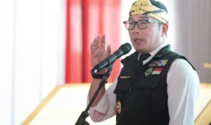 Gubernur Jabar Ridwan Kamil dinilai layak menjadi bakal Cawapres menurut salah satu hasil survei elektabilitas. Dok. Humas Pemda Jabar.