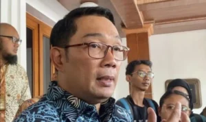 Gubernur Jabar, Ridwan Kamil mengungkapkan kawasan Rebana. ANTARA/Genta Tenri Mawangi.