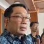 Gubernur Jabar, Ridwan Kamil mengungkapkan kawasan Rebana. ANTARA/Genta Tenri Mawangi.