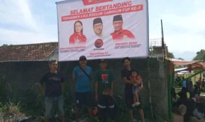 Bendera PDI-P dan Banner Ganjar Pranowo Raib di Baleendah Kabupaten Bandung, Kader Ambil Langkah Hukum? Banner dan Bendera PDI-P di Baleendah, Kabupaten Bandung, Jawa Barat, dikabarkan hilang / Istimewa