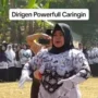 Dirigen enerjik saat upacara HUT ke-78 RI di Sukabumi. Tangkap layar TikTok/@hamdan_fyp.