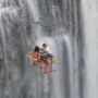Viral di TikTok Wahana Unik Menikmati Makanan di Atas Air Terjun