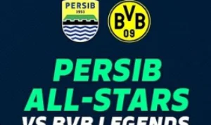 Persib All Stars vs Dortmund Legends Siap Gempur di Kota Bandung!!